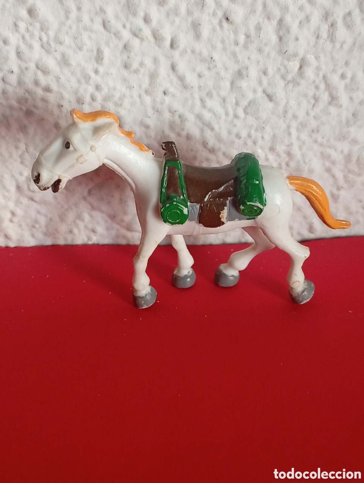 Juguetes antiguos Exin: MU&Ntilde;ECO FIGURA EXIN WEST CABALLO VINTAGE