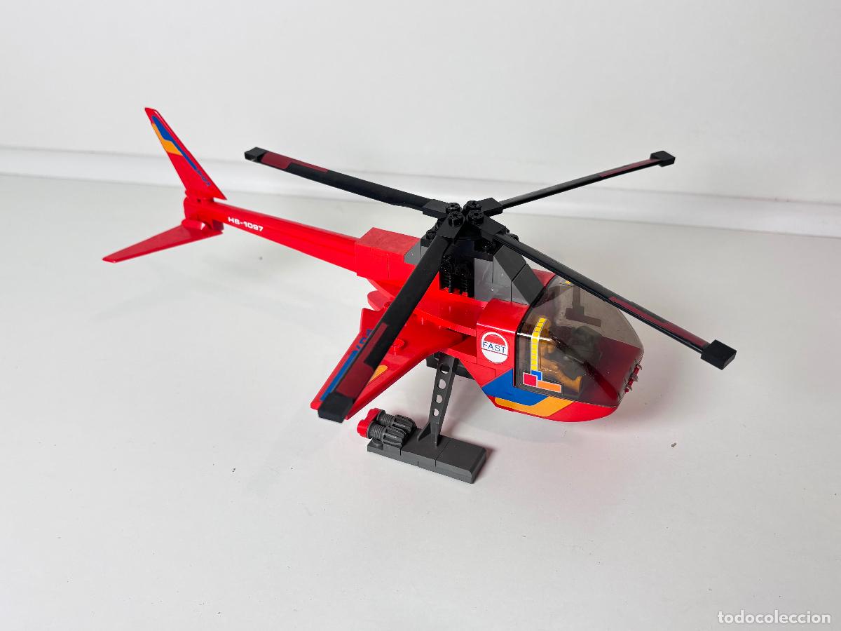 Altes Spielzeug Exin: TENTE EXIN 510 helicoptero de ala variable a&ntilde;o 87 pegado articulo de exposici&oacute;n