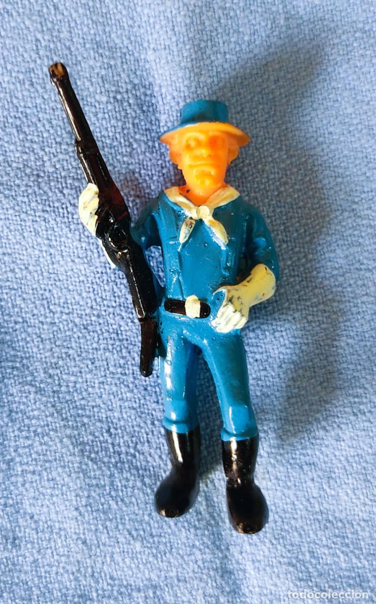 Juguetes antiguos Exin: SOLDADO SEPTIMO DE CAVALLERIA EXIN WEST EXINWEST ORIGINAL A&Ntilde;OS 70 LOTE 2