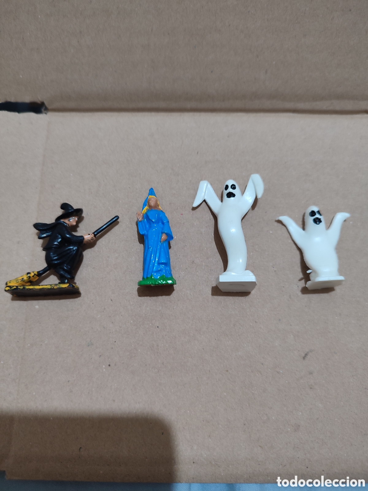 Juguetes antiguos Exin: Lote de figuras Exin castillos