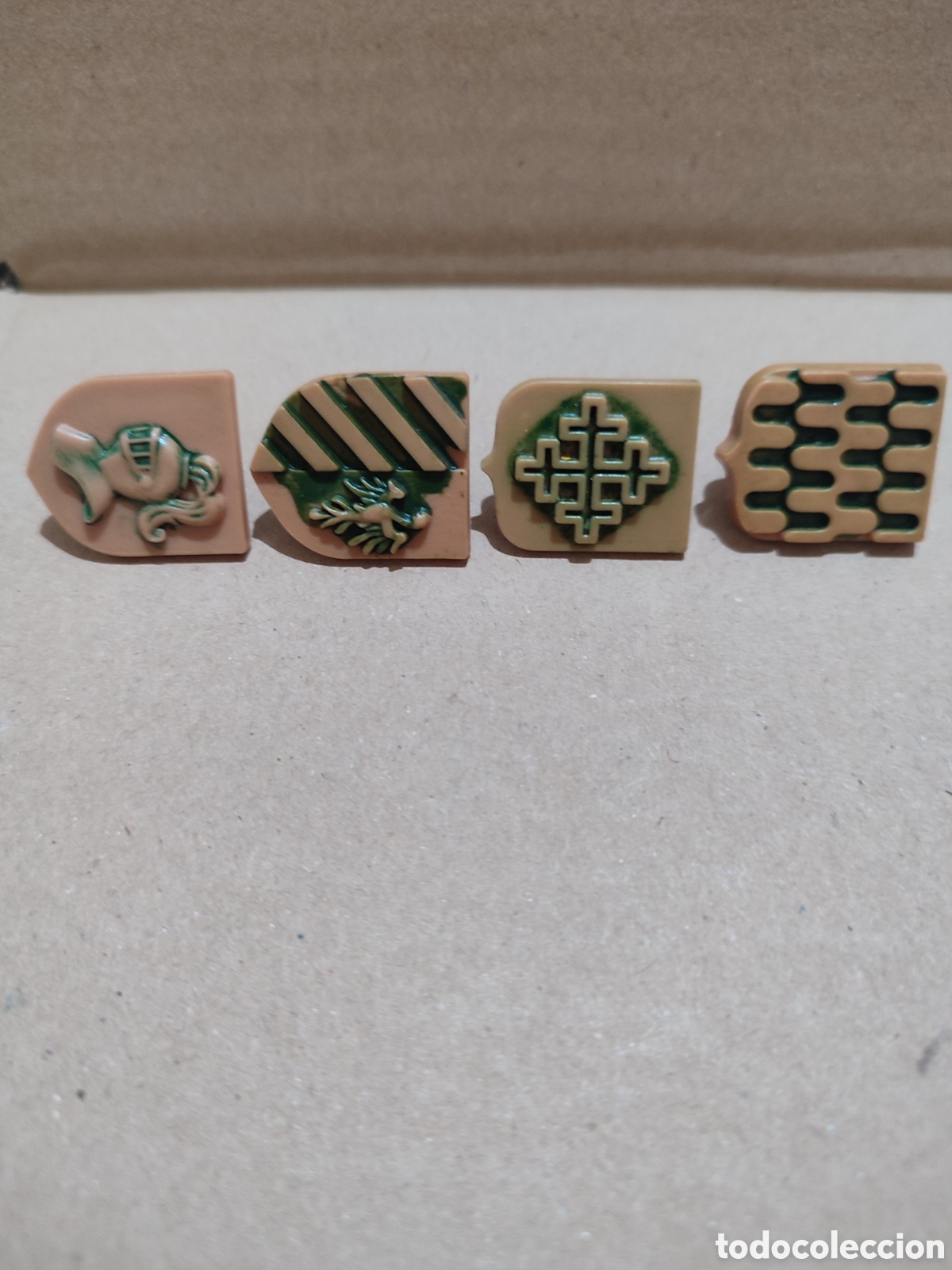 Juguetes antiguos Exin: Escudos Exin castillos - Foto 3