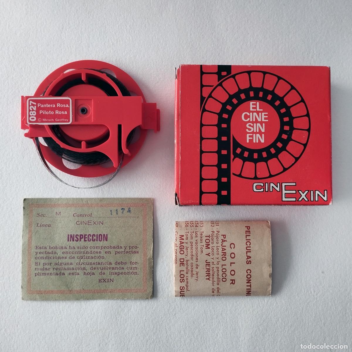 Juguetes antiguos Exin: CINEXIN Ref. 0827 - PANTERA ROSA, PILOTO ROSA