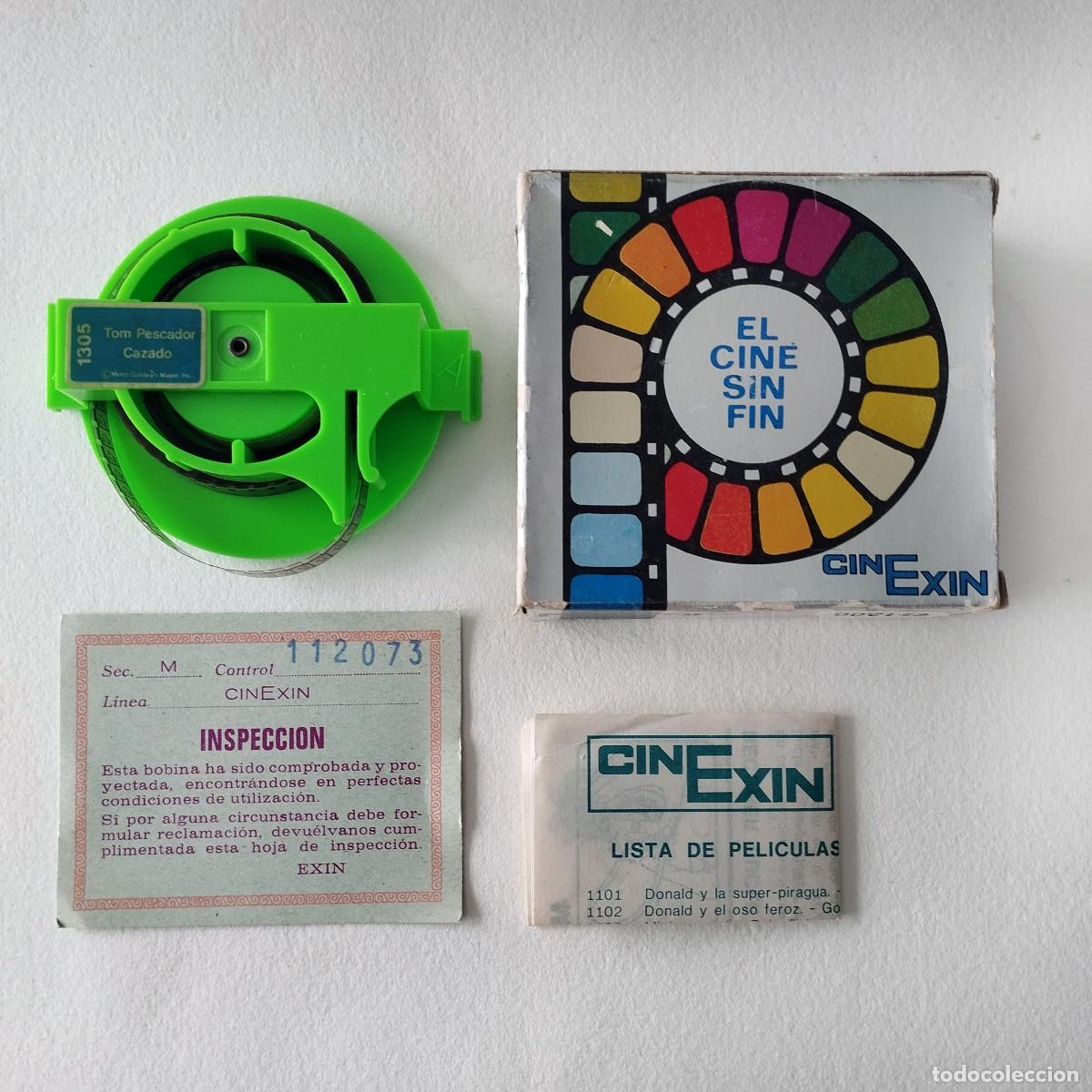 Exin Old Toys: CINEXIN Ref. 1305 - TOM, PESCADOR CAZADO (TOM Y JERRY)