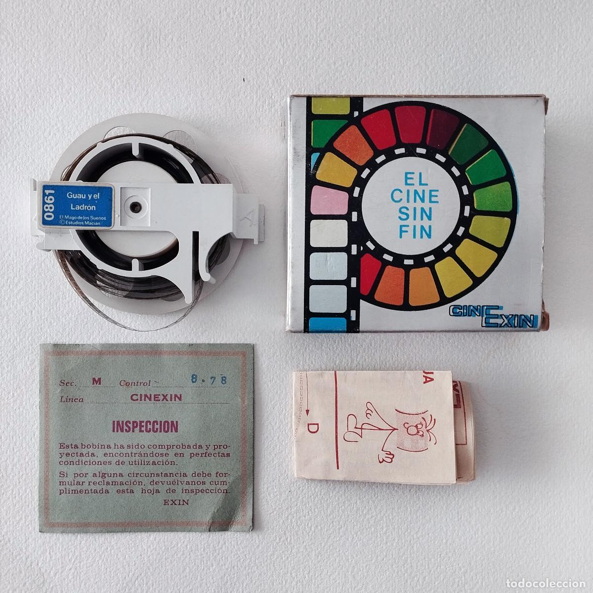 Exin Old Toys: CINEXIN Ref. 0861 GUAU Y EL LADRON (MAGO DE LOS SUE&Ntilde;OS) - REPARADA