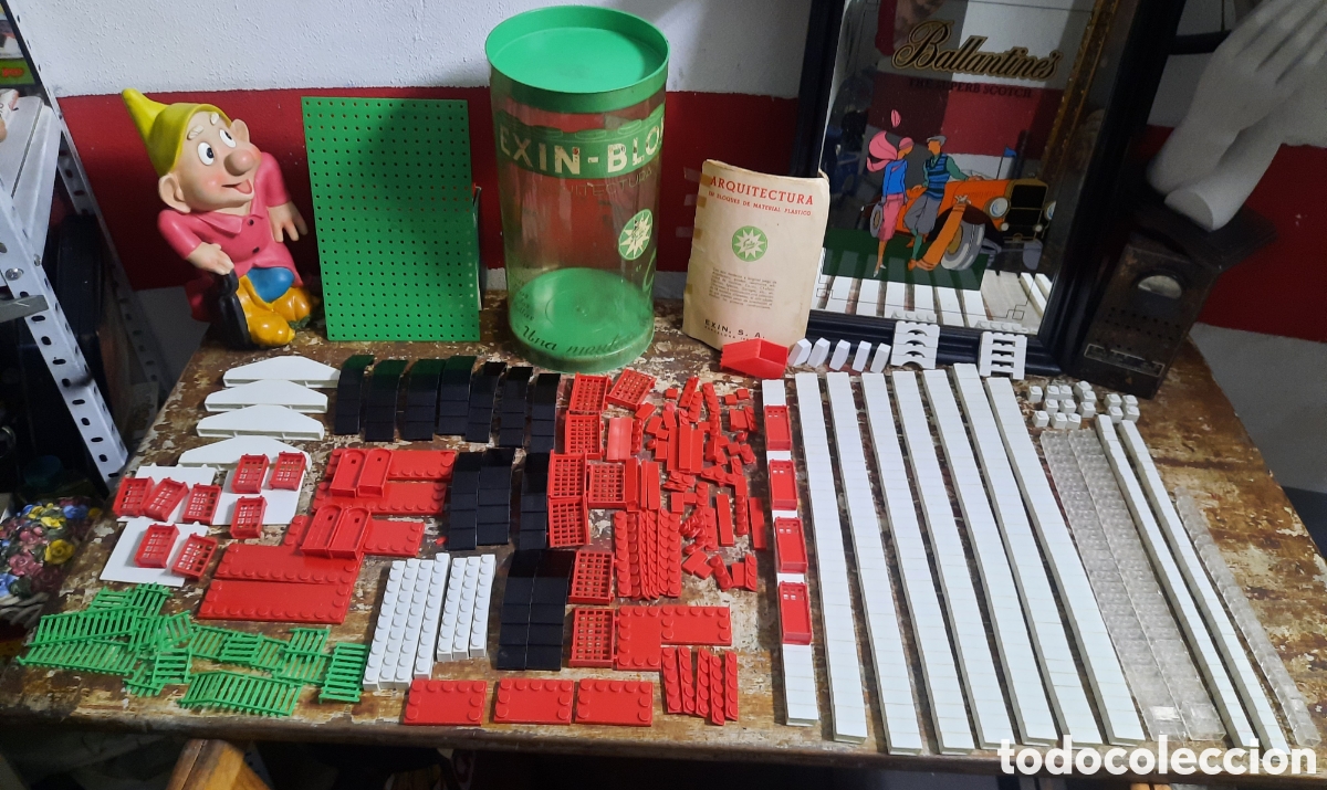 Giocattoli antichi Exin: EXIN BLOCKS ARQUITECTURA 600 PIEZAS.