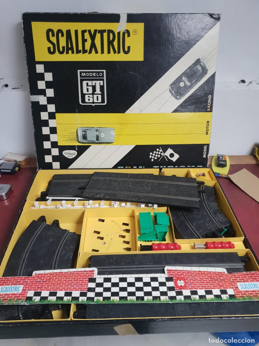 Juguetes antiguos Exin: Caja de scalextric modelo Gt 60 gran tursmo sin coches