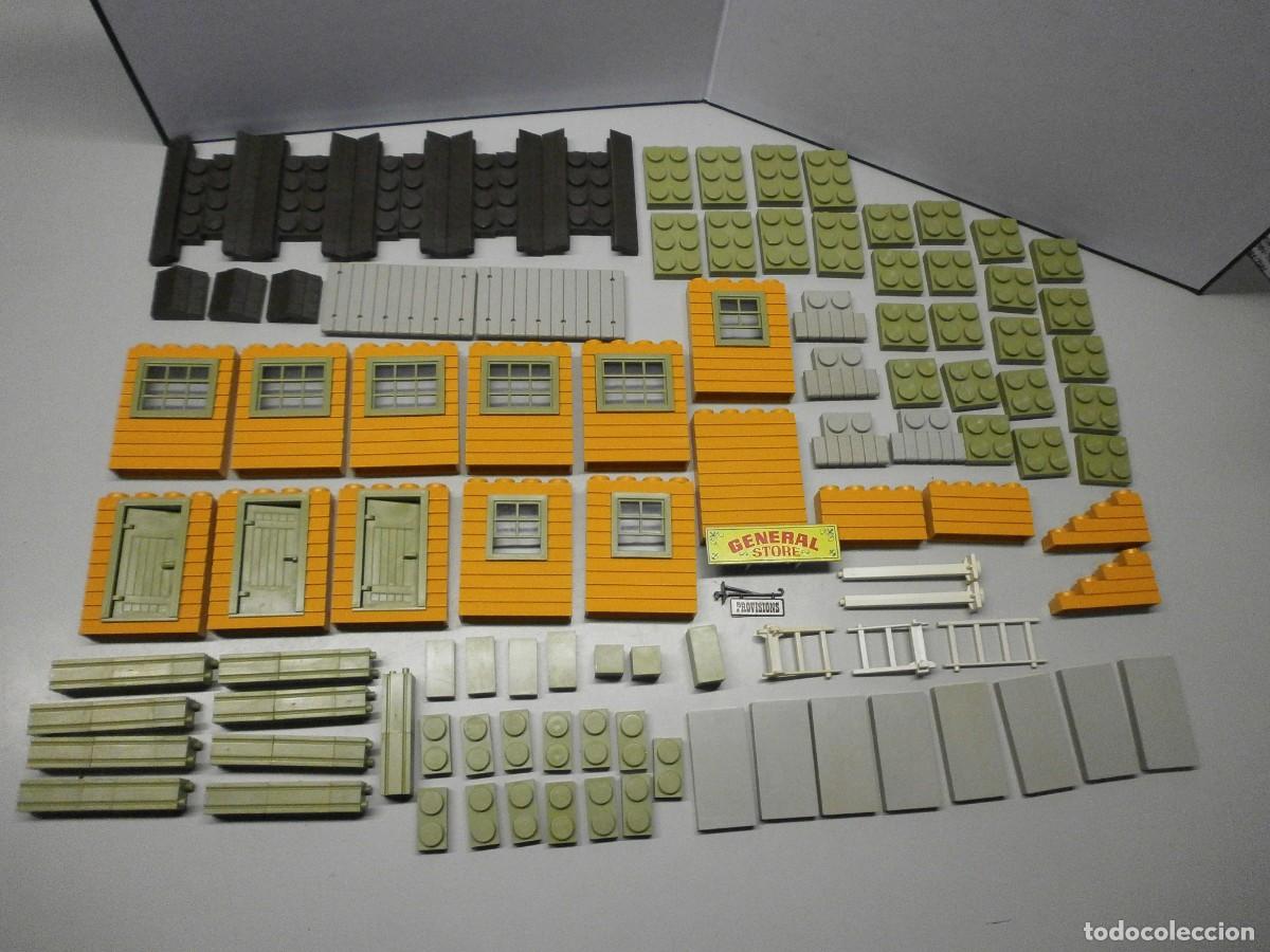 Juguetes antiguos Exin: 3 gran lote de piezas exinwest exin west general store todo original