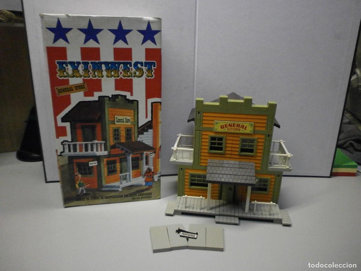Juguetes antiguos Exin: exinwest exin west general store en su caja todo original
