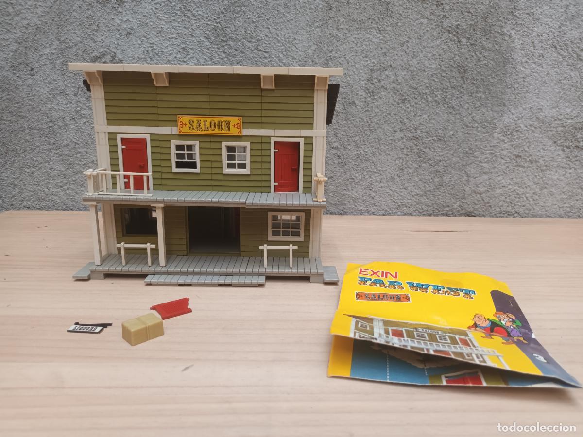 Juguetes antiguos Exin: EXINWEST SALOON. CASA OESTE EXIN
