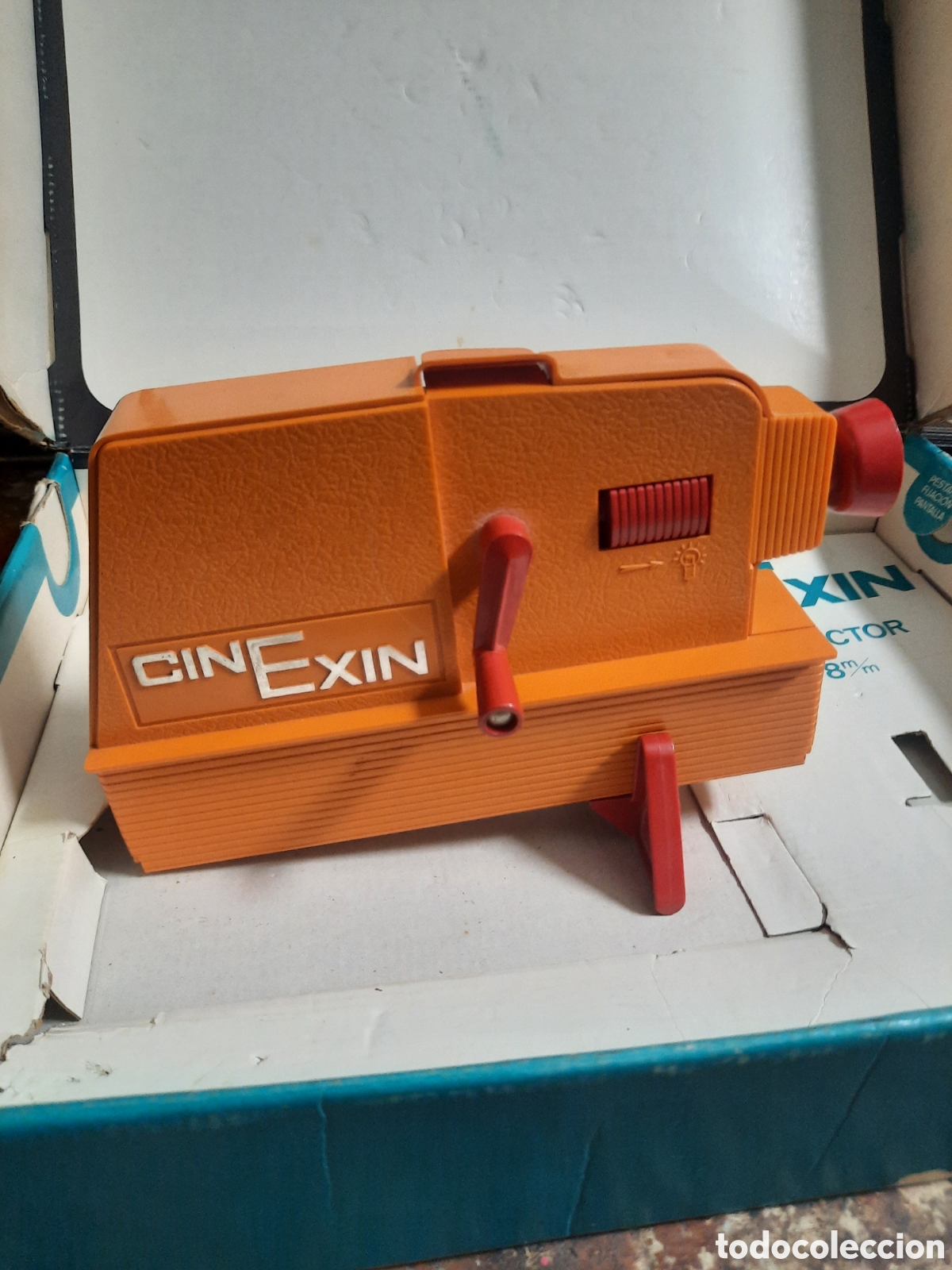 Juguetes antiguos Exin: Reproductor Super 8mm CinExin Walt Disney