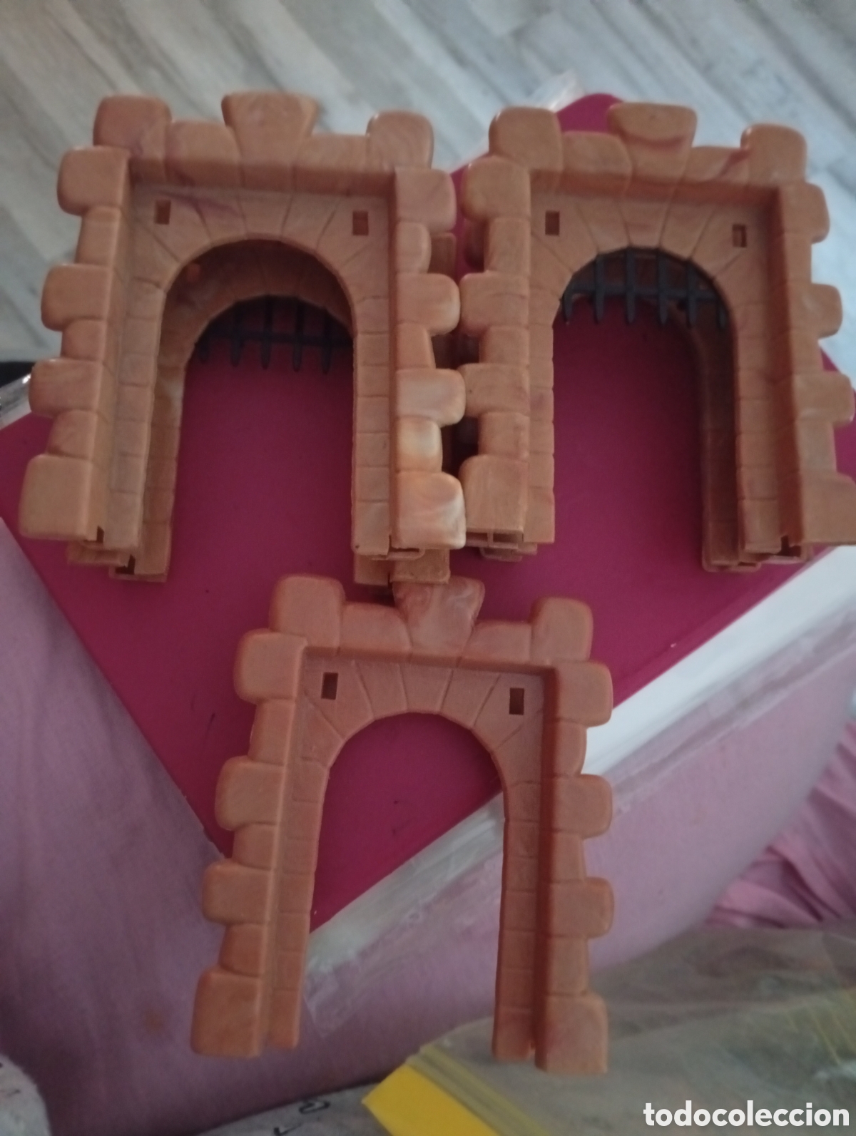 Juguetes antiguos Exin: 5 ventanas exin castillo original