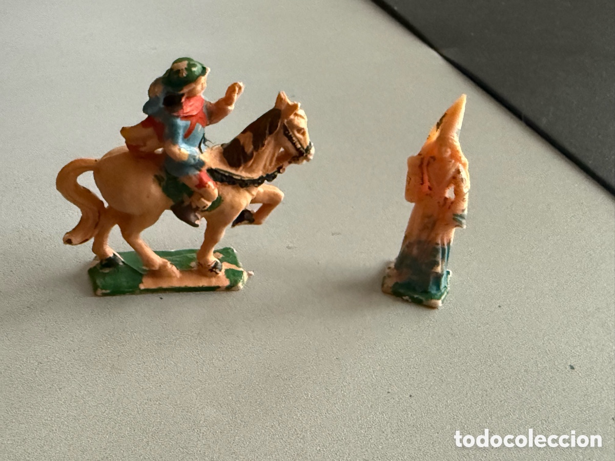 Juguetes antiguos Exin: EXIN CASTILLOS. CABALLERO Y DAMA