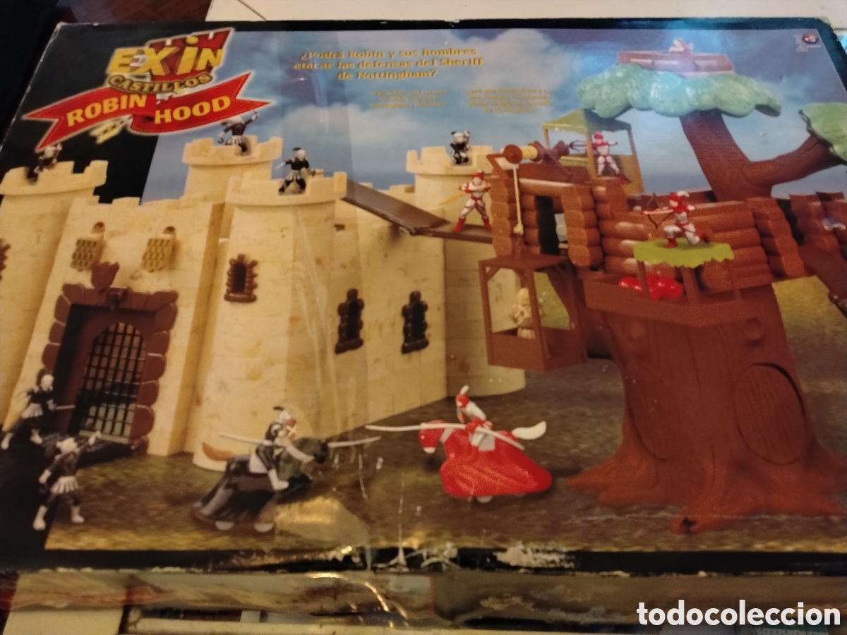Juguetes antiguos Exin: Exin Castillos Robin Hood
