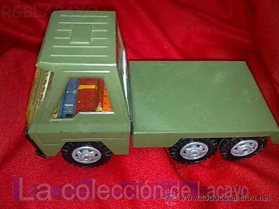 Juguetes antiguos Goz&aacute;n: CAMION COLOSO DE GOZAN DEL EJERCITO - Foto 1