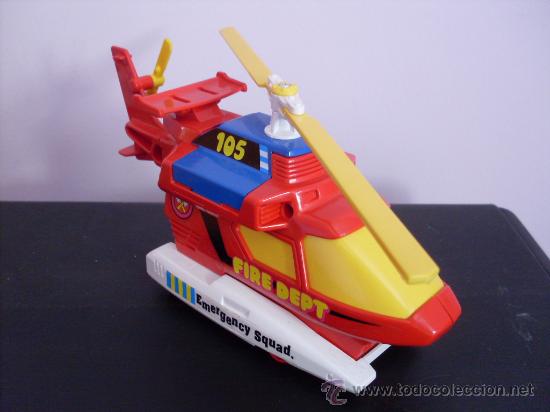 Juguetes antiguos Goz&aacute;n: helicoptero de gozan - Foto 2