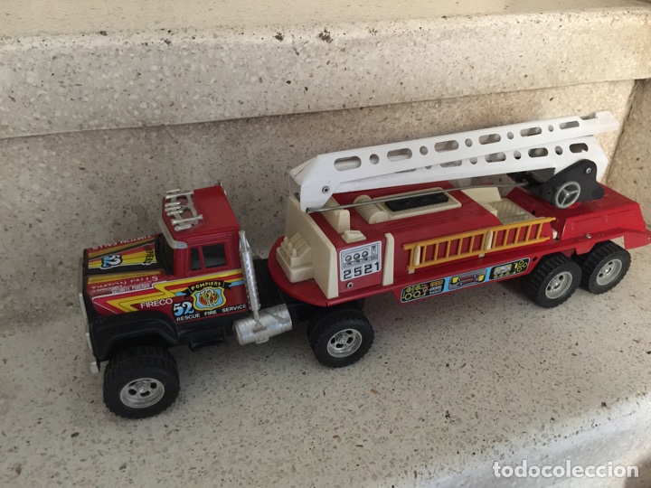 Juguetes antiguos Goz&aacute;n: GOZAN. CAMION DE BOMBEROS. - Foto 2