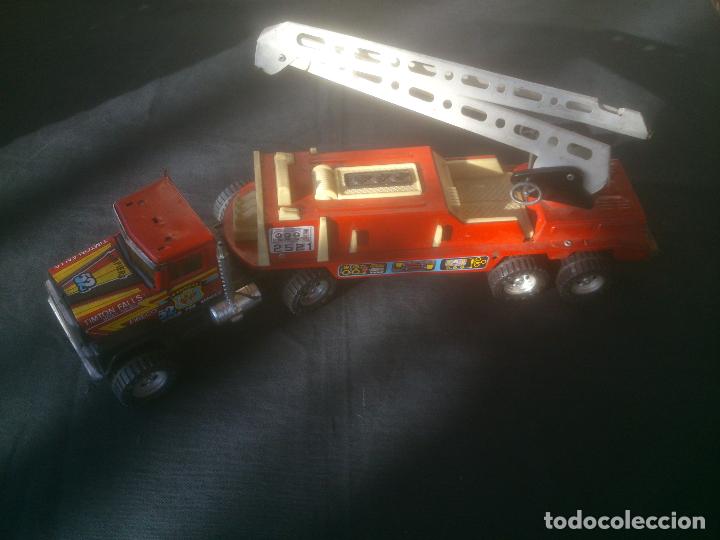 Juguetes antiguos Goz&aacute;n: Cami&oacute;n gozan bomberos - Foto 1