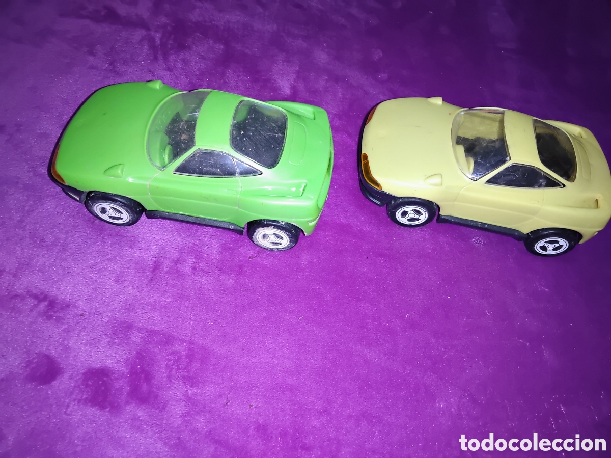 Juguetes antiguos Goz&aacute;n: GOZAN, 2 COCHES DE PL&Aacute;STICO - Foto 2