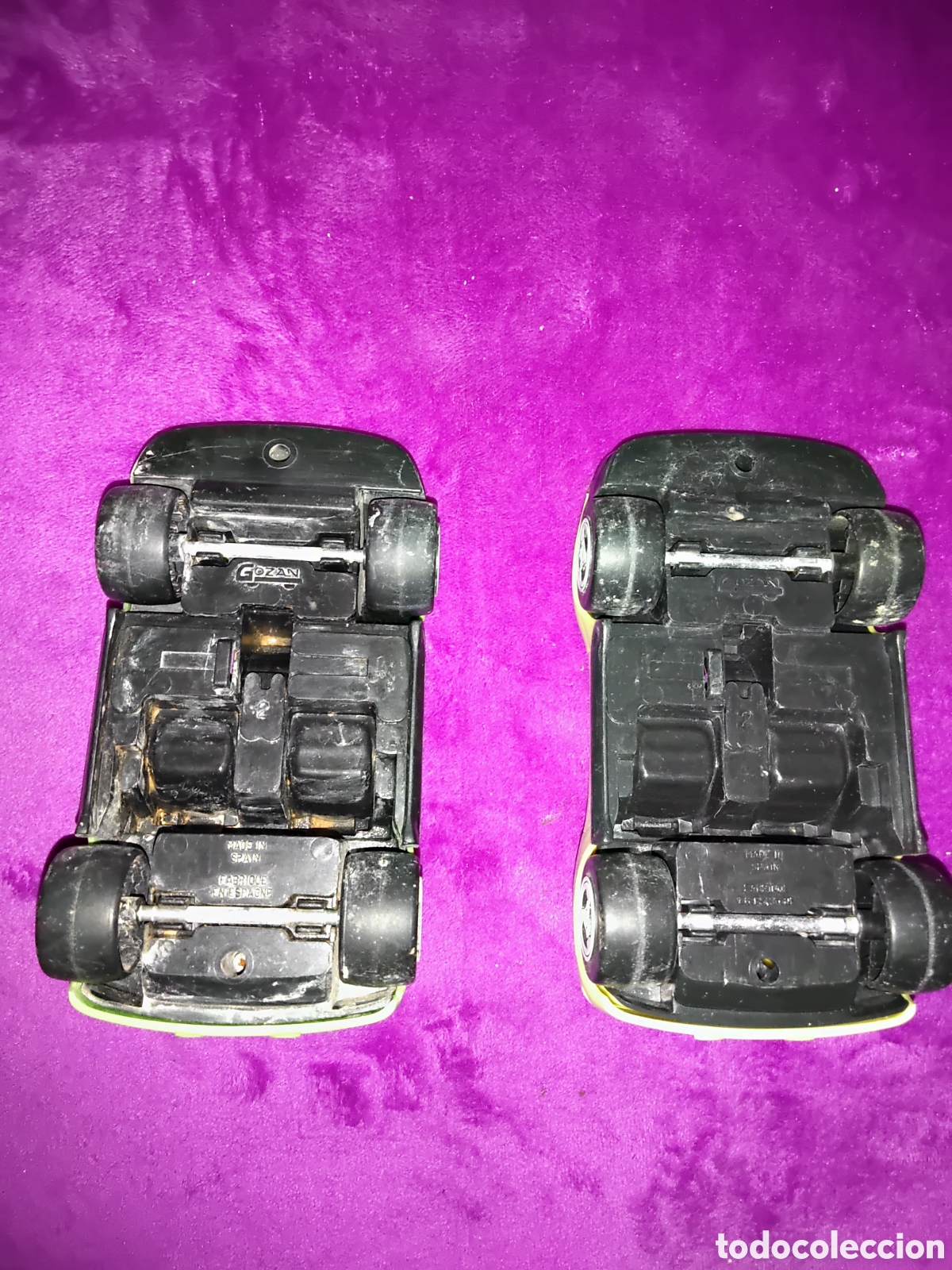 Juguetes antiguos Goz&aacute;n: GOZAN, 2 COCHES DE PL&Aacute;STICO - Foto 3