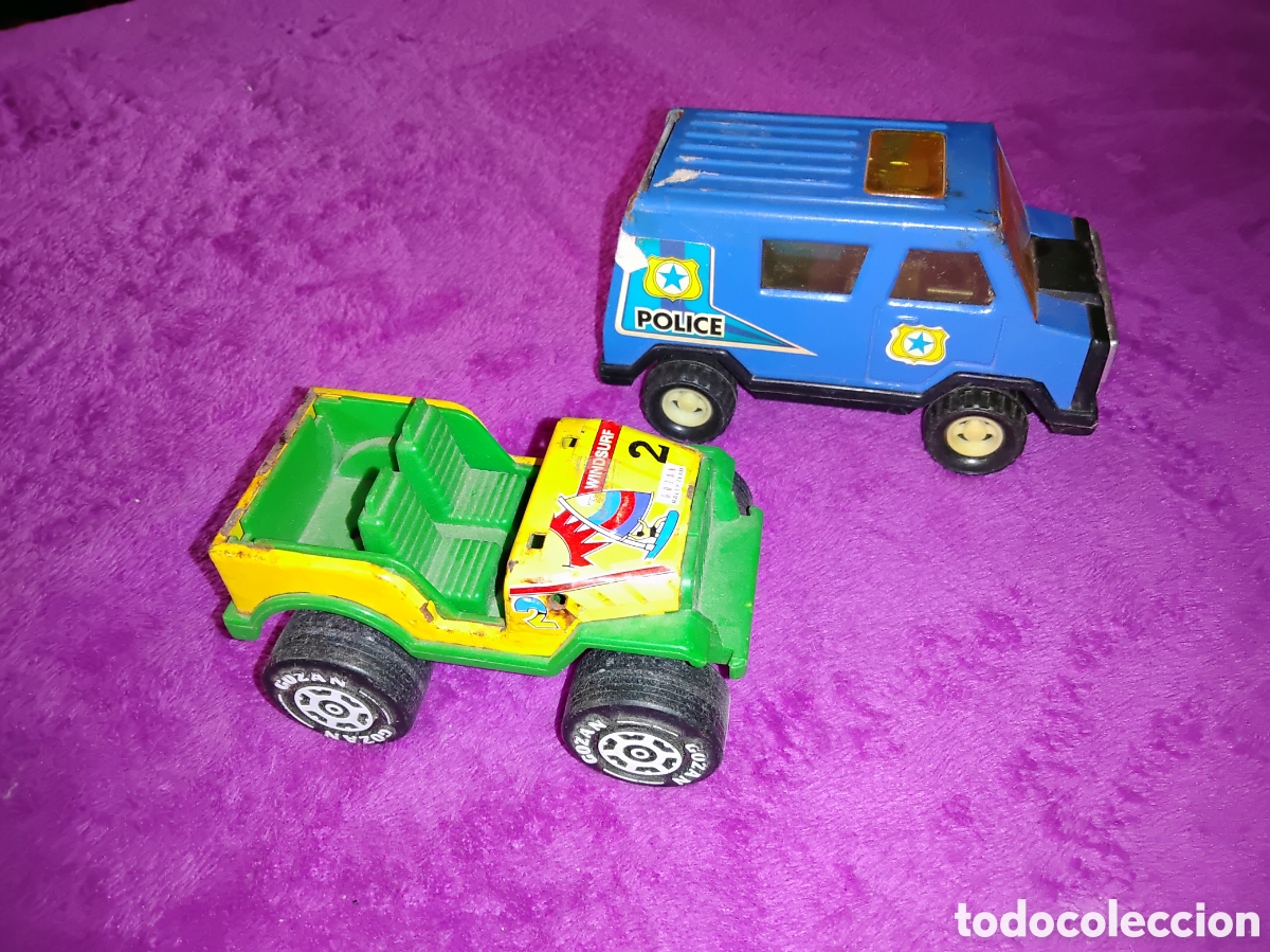 Juguetes antiguos Goz&aacute;n: LOTE DE 2 COCHES GOZAN - Foto 2