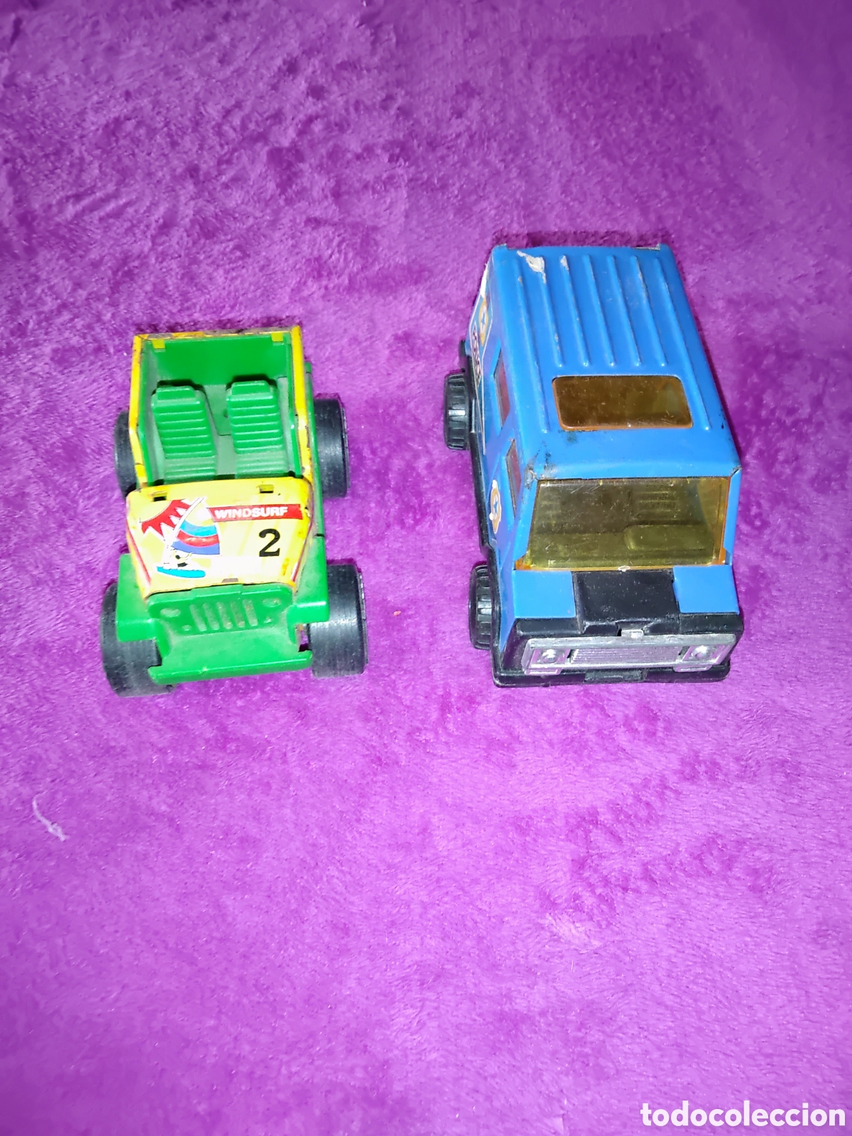 Juguetes antiguos Goz&aacute;n: LOTE DE 2 COCHES GOZAN - Foto 1