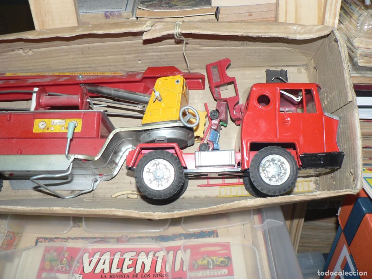 Juguetes antiguos Goz&aacute;n: CAMION DE BOMBEROS DE GOZAN - Foto 2