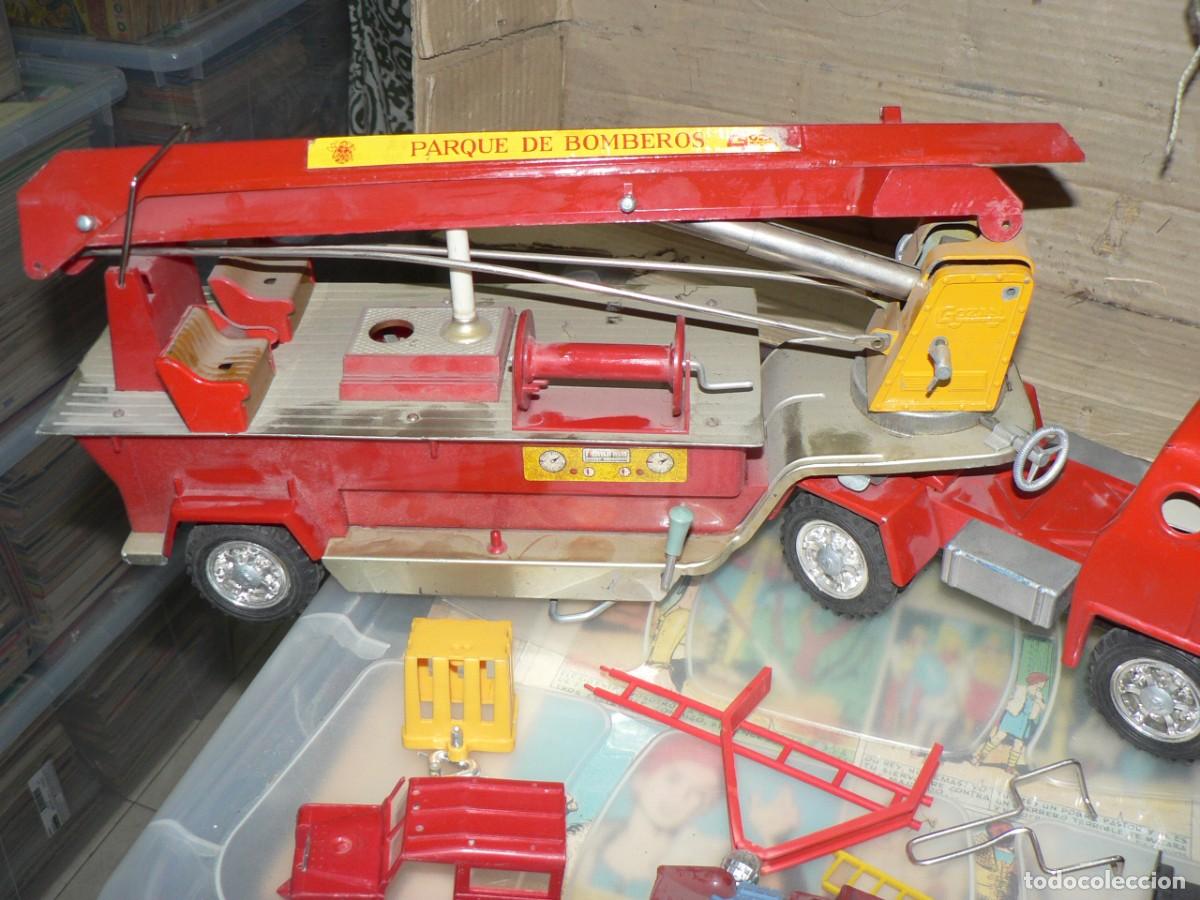 Juguetes antiguos Goz&aacute;n: CAMION DE BOMBEROS DE GOZAN - Foto 3