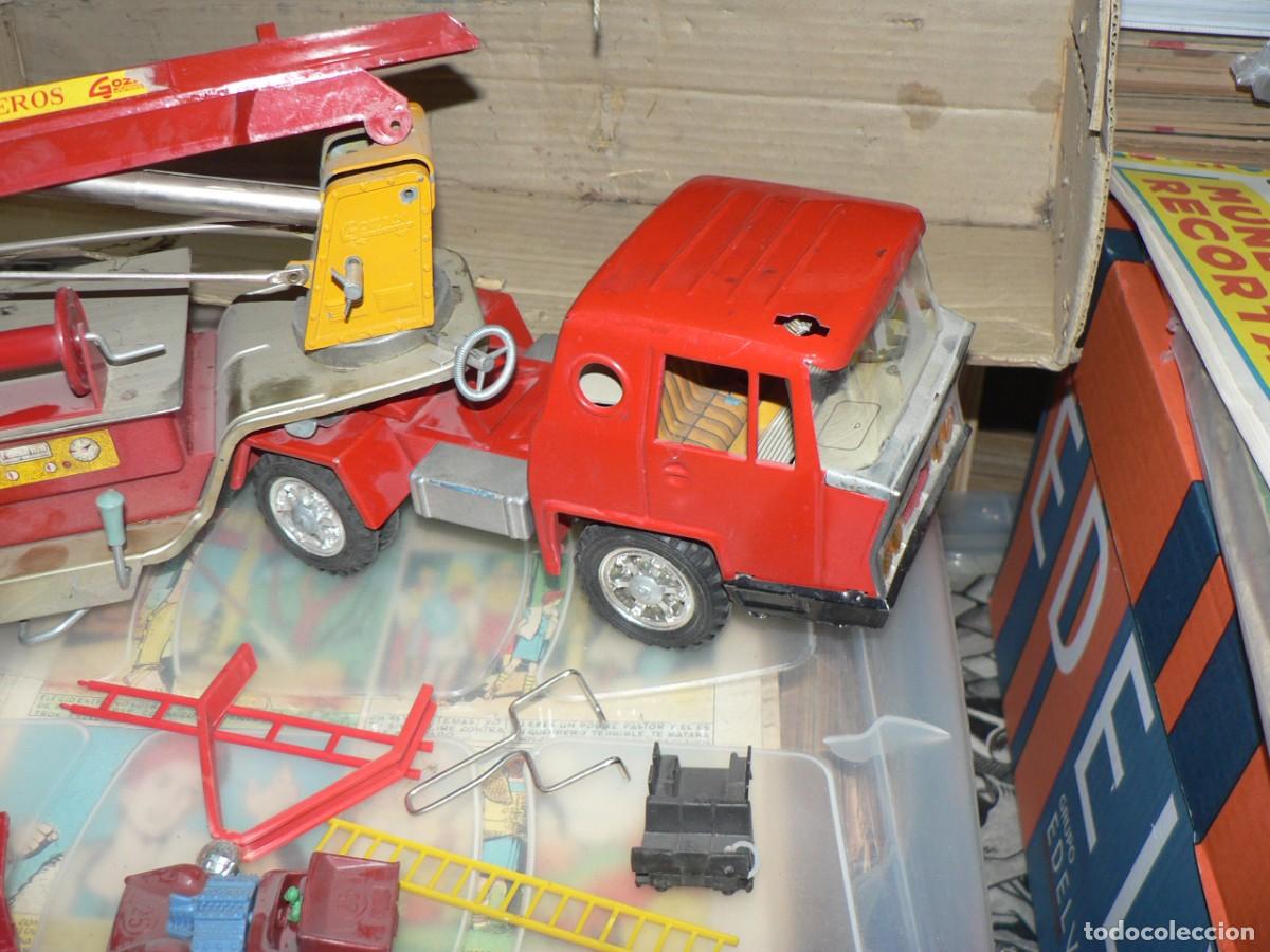 Juguetes antiguos Goz&aacute;n: CAMION DE BOMBEROS DE GOZAN - Foto 4