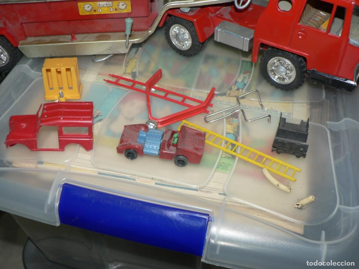 Juguetes antiguos Goz&aacute;n: CAMION DE BOMBEROS DE GOZAN - Foto 5