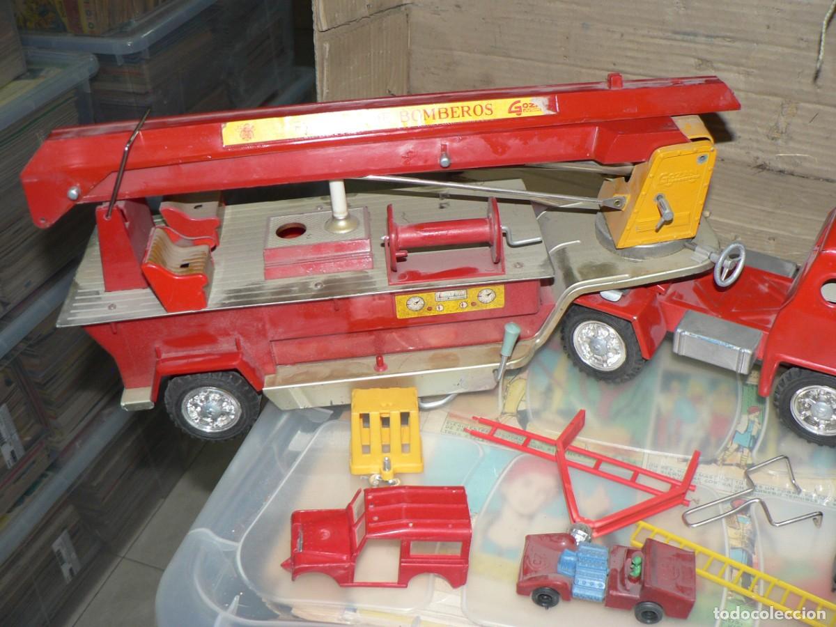 Juguetes antiguos Goz&aacute;n: CAMION DE BOMBEROS DE GOZAN - Foto 6