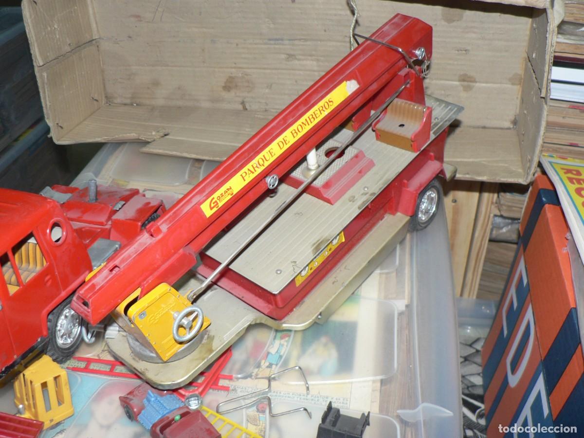 Juguetes antiguos Goz&aacute;n: CAMION DE BOMBEROS DE GOZAN - Foto 8