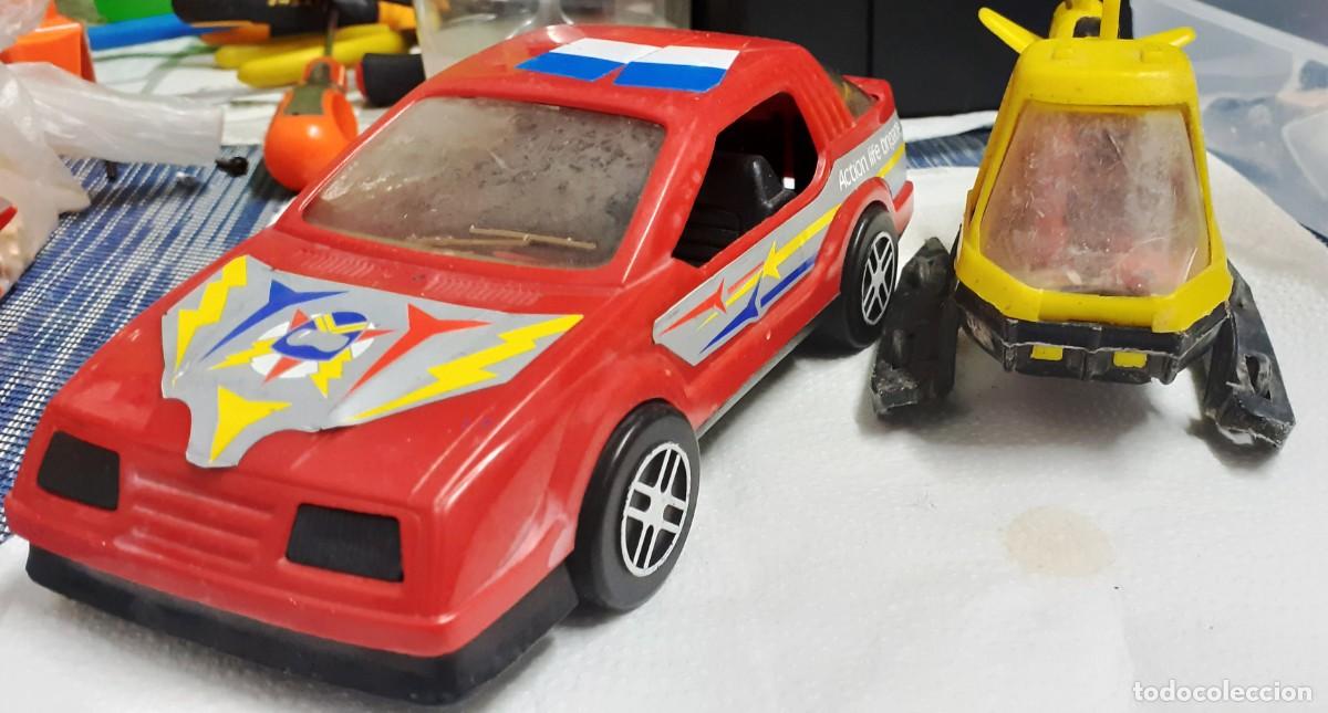 Juguetes antiguos Goz&aacute;n: Goz&aacute;n - Coche Cobra Rojo - Foto 3