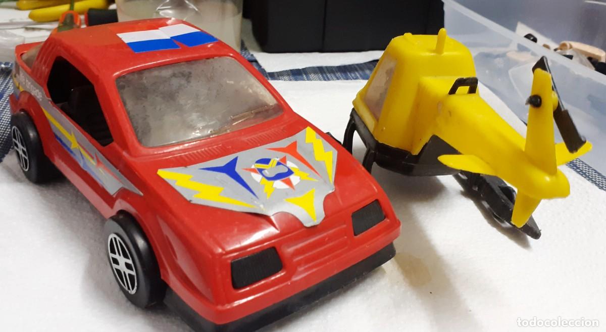 Juguetes antiguos Goz&aacute;n: Goz&aacute;n - Coche Cobra Rojo - Foto 7