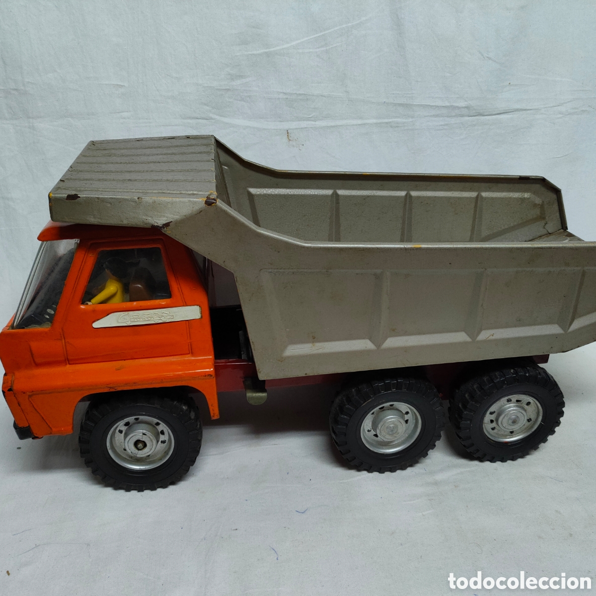 camión volquete de juguete metal tipo mecano - Acheter Jeux de construction  Meccano anciens sur todocoleccion
