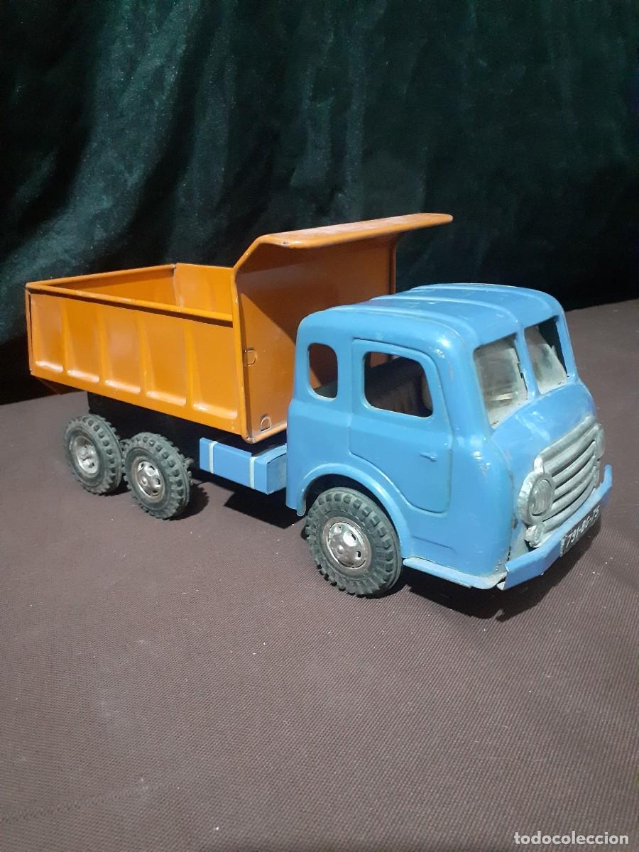 Juguetes antiguos Goz&aacute;n: Camion Joustra basculante - Foto 1