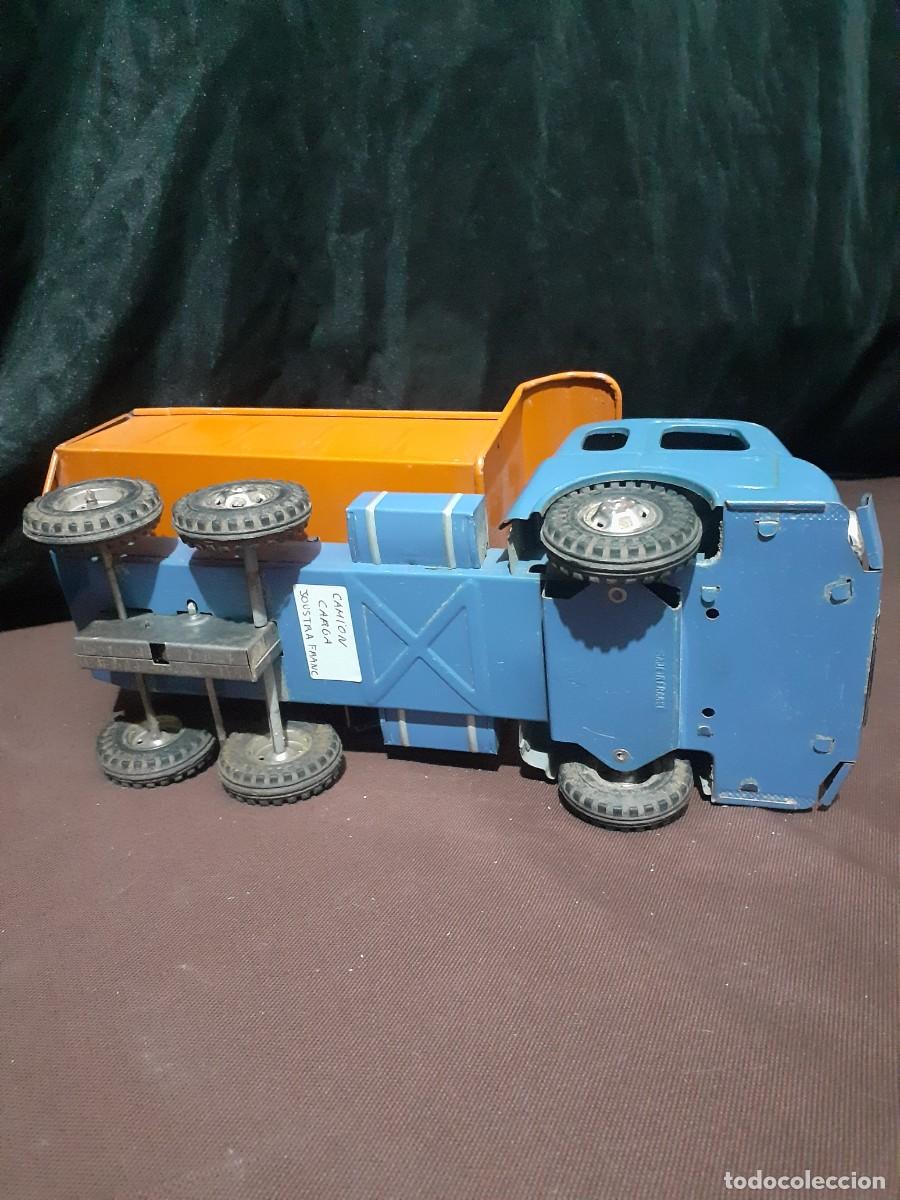 Juguetes antiguos Goz&aacute;n: Camion Joustra basculante - Foto 2