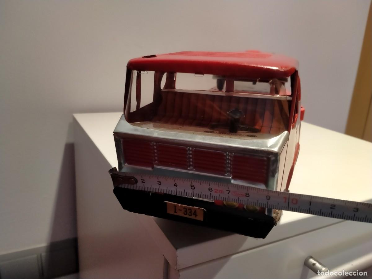 Juguetes antiguos Goz&aacute;n: Cami&oacute;n Gozan plataforma con coche - Foto 7