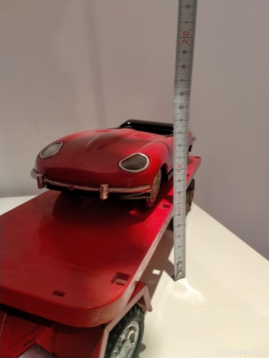 Juguetes antiguos Goz&aacute;n: Cami&oacute;n Gozan plataforma con coche - Foto 9