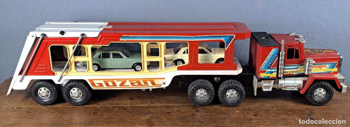 Juguetes antiguos Goz&aacute;n: Gozan Horizont, cami&oacute;n met&aacute;lico juguete de los a&ntilde;os 70 (Espa&ntilde;a)
