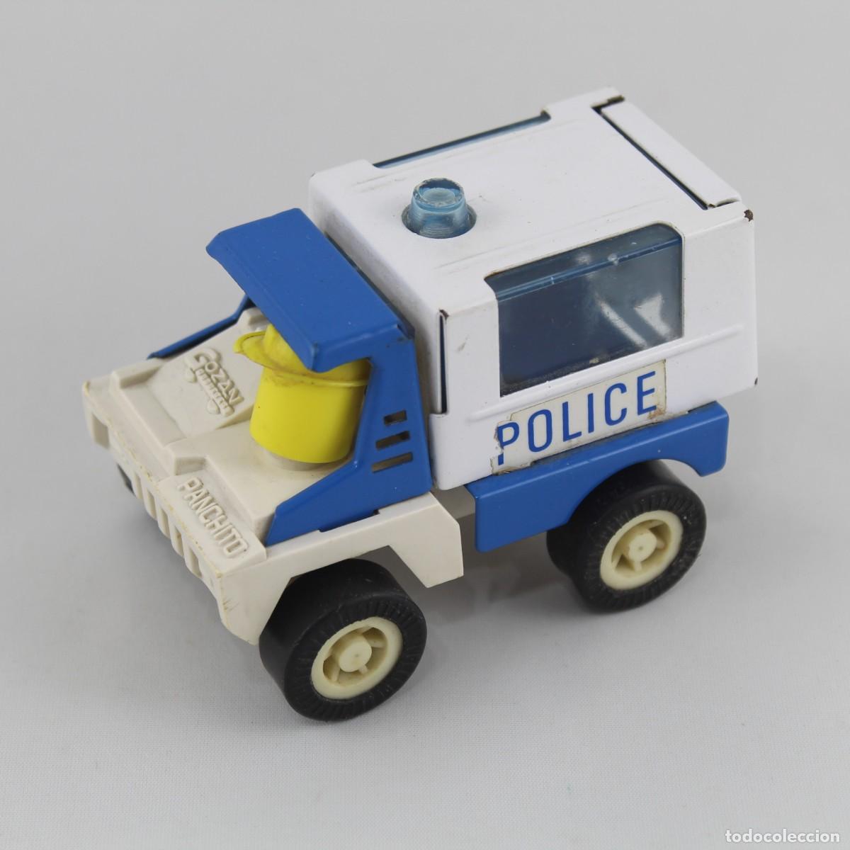 Juguetes antiguos Goz&aacute;n: Camion de Policia Gozan Serie Panchito Juguete Vintage A&ntilde;os 70 Espa&ntilde;a