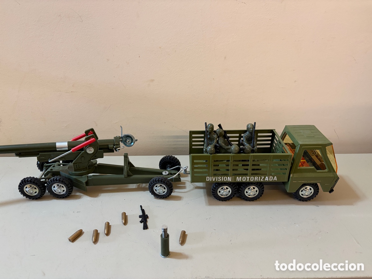 Juguetes antiguos Goz&aacute;n: Camion Goloso DIVISION MOTORIZADA gozan con tanque miktares