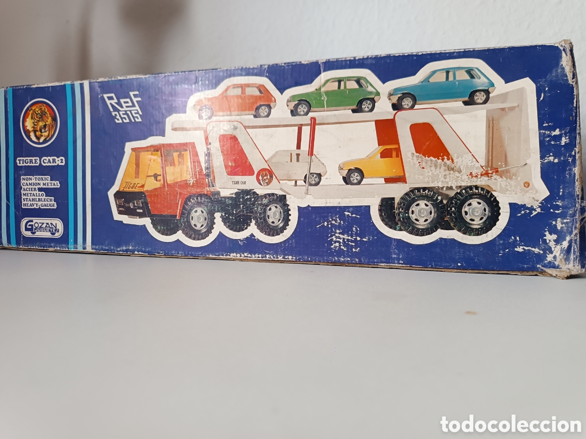 Juguetes antiguos Goz&aacute;n: CAMI&Oacute;N GOZAN CON CAJA - Foto 7