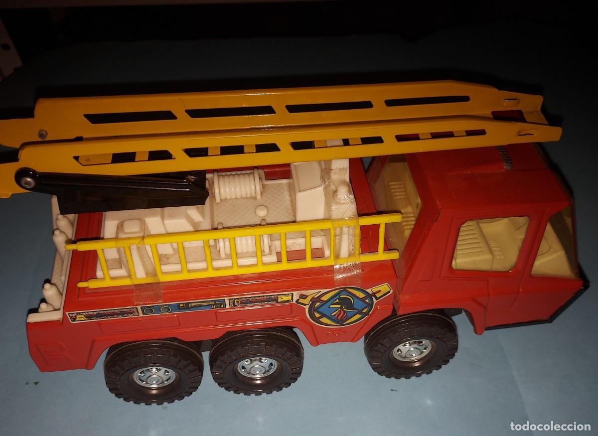 Juguetes antiguos Goz&aacute;n: CAMION DE BOMBEROS DE GOZAN
