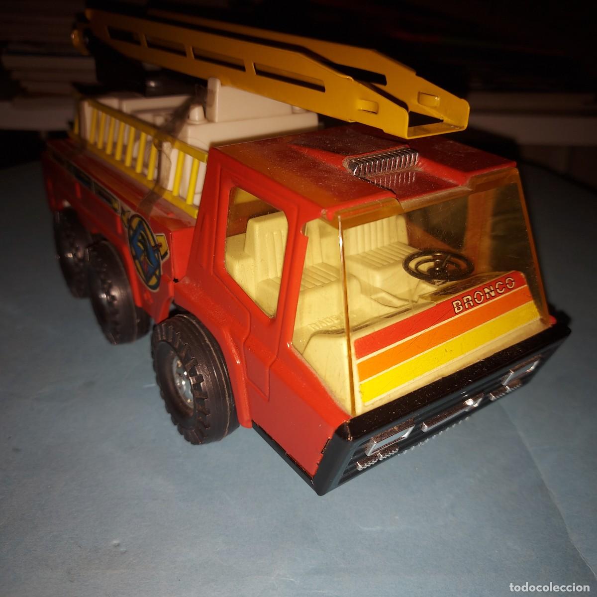 Juguetes antiguos Goz&aacute;n: CAMION DE BOMBEROS DE GOZAN - Foto 3