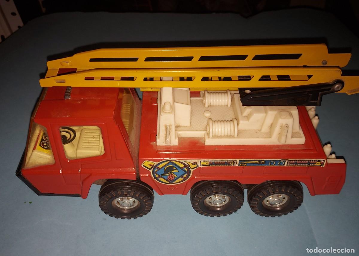 Juguetes antiguos Goz&aacute;n: CAMION DE BOMBEROS DE GOZAN - Foto 4