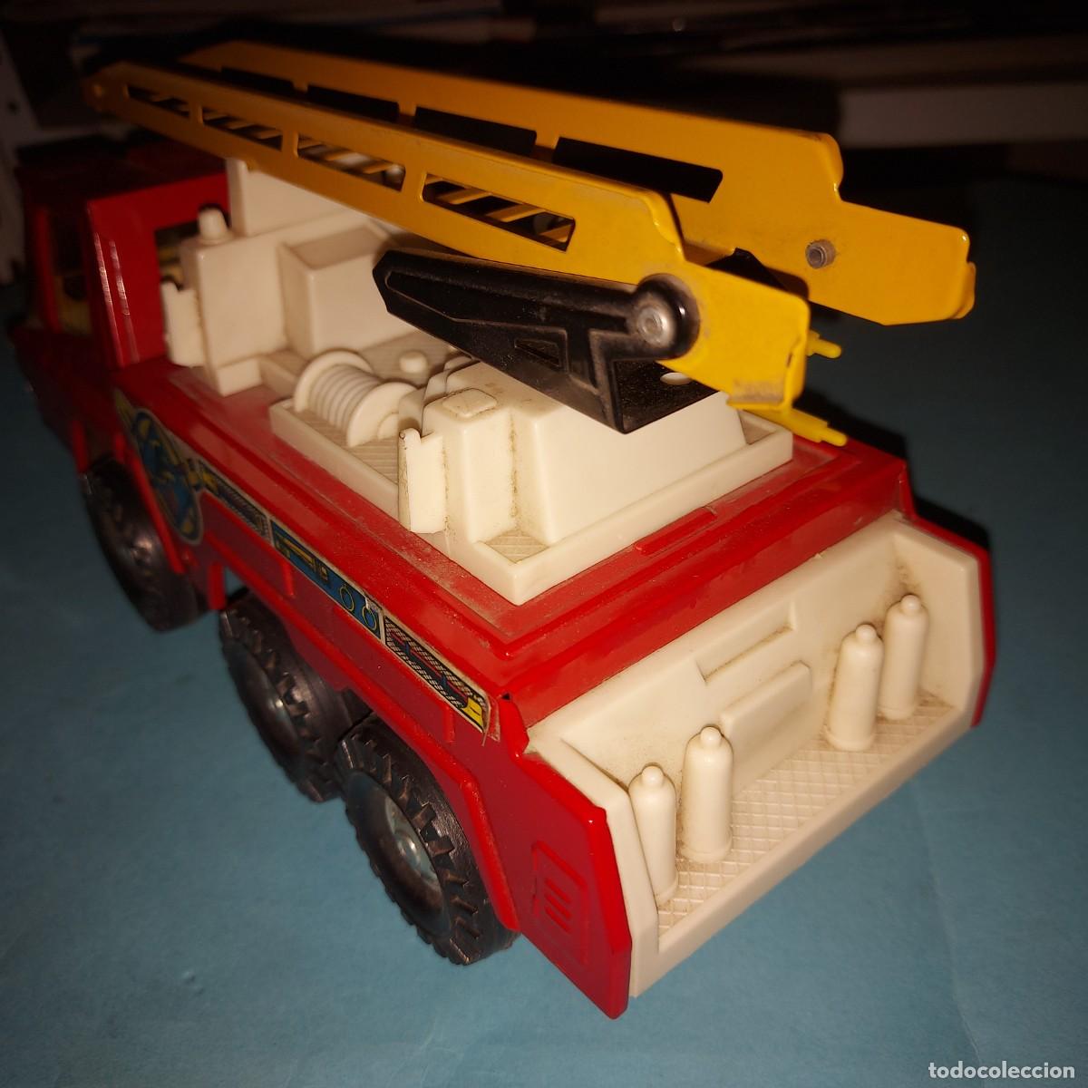 Juguetes antiguos Goz&aacute;n: CAMION DE BOMBEROS DE GOZAN - Foto 5