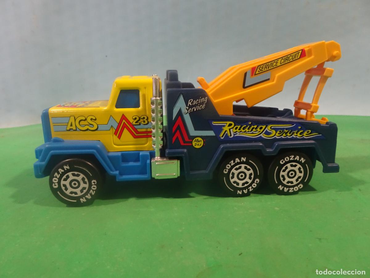 Juguetes antiguos Goz&aacute;n: GOZAN -CAMION GRUA DE 22 CENTIMETROS ,NUEVO