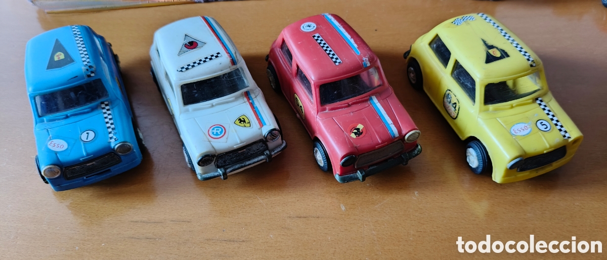 Jouets anciens Goz&aacute;n: Lote 4 Mini 1000 Gozan Made in Spain ( leer)