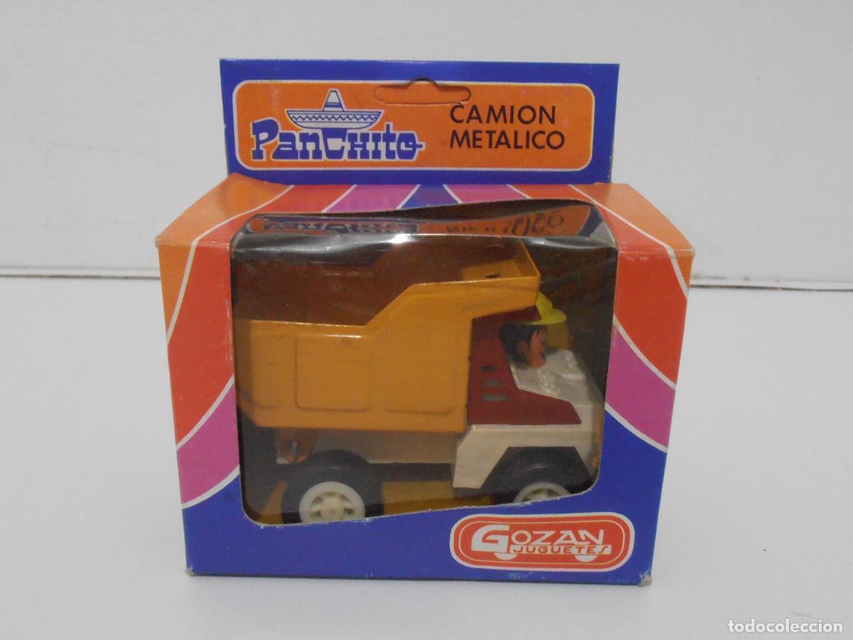 Juguetes antiguos Goz&aacute;n: CAMION METALICO PANCHITO REF 110 GOZAN, NUEVO A ESTRENAR, MADE IN SPAIN