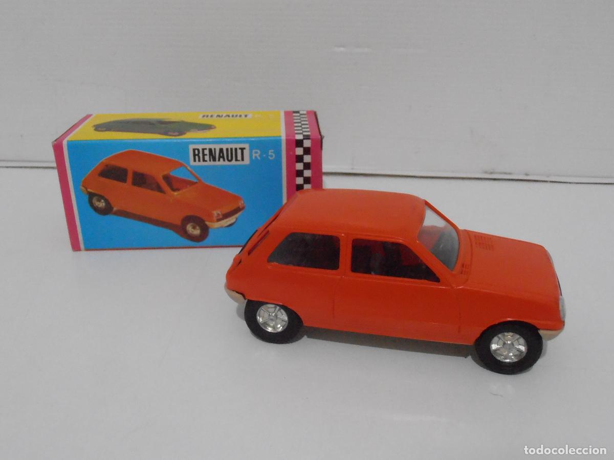 Juguetes antiguos Goz&aacute;n: COCHE RENAULT 5 ROJO REF 91 GOZAN, NUEVO A ESTRENAR, MADE IN SPAIN